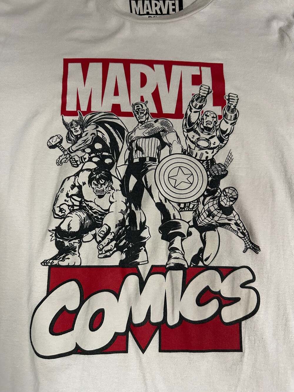Del Sol Marvel Comics Graphic T-Shirt Size Small